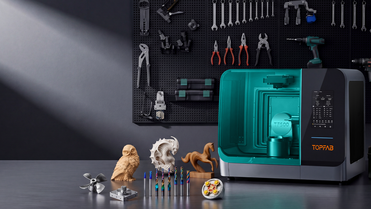 Desktop 5-Axis CNC: 10 Practical Parts