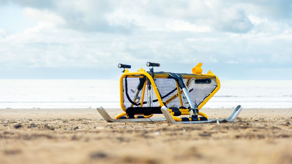 Supports British startup building Seagrass Harvester to restore vital underwater meadows